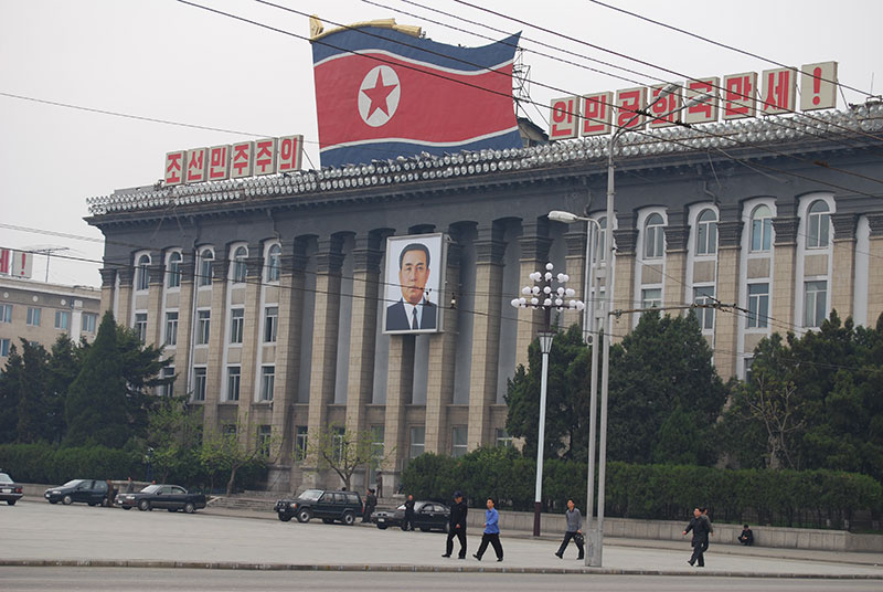 Central square Pyongyang