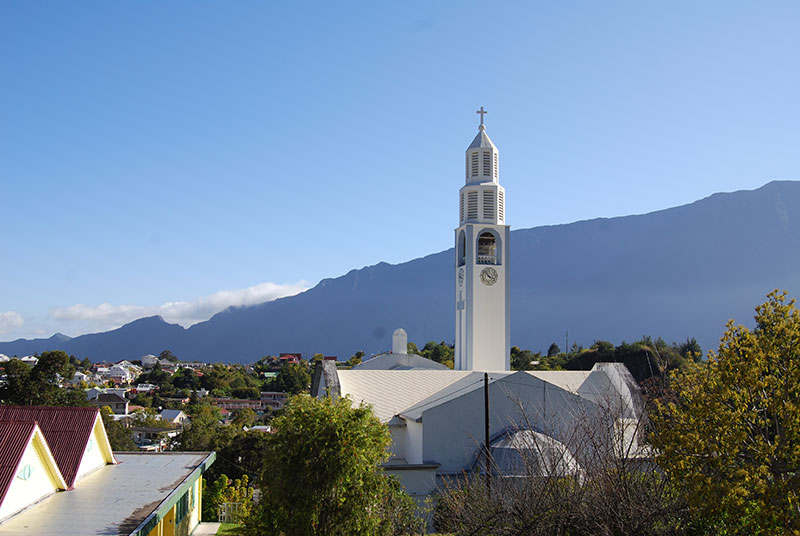 Church at Cirque de Cilaos