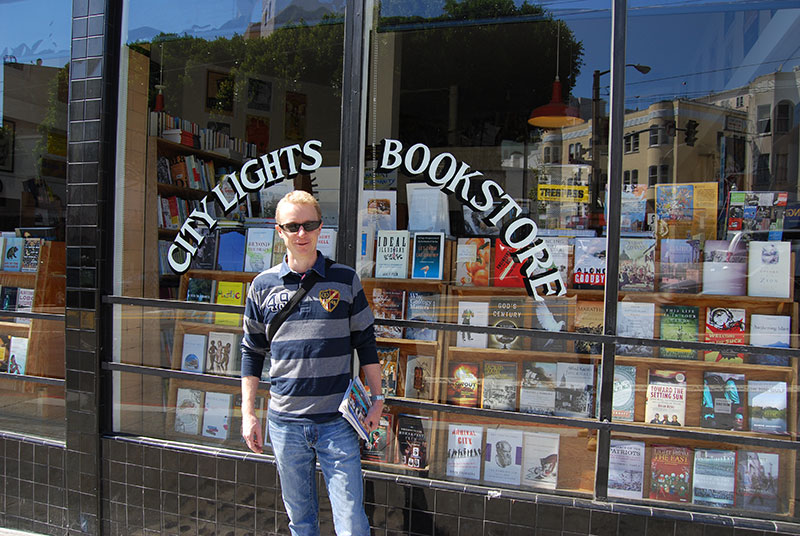 City Lights Bookshop in San Francisco