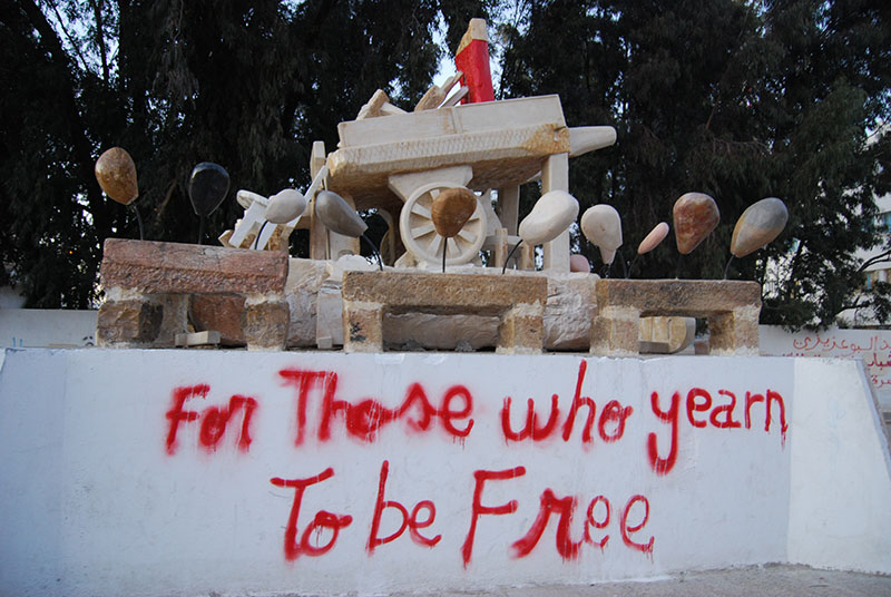 Monument-in-memory-of-Mohamed-Bouazizi