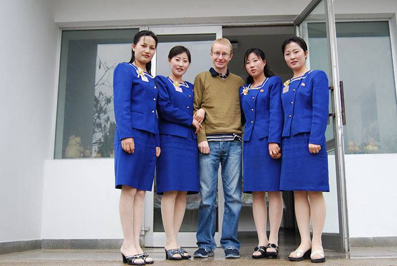 Service station employees