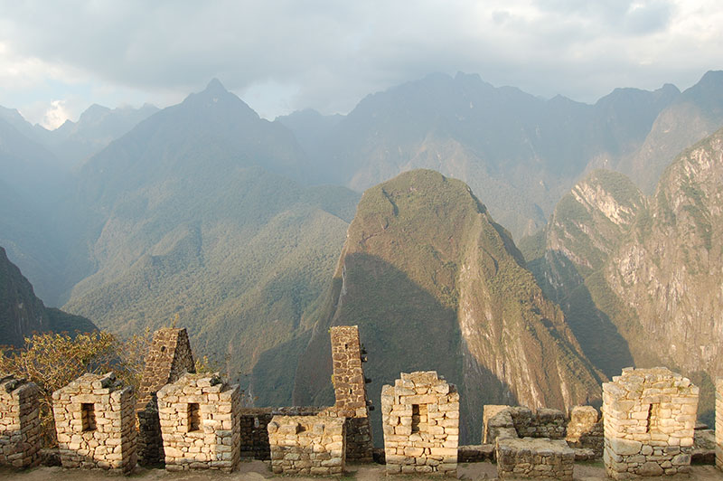 View at Machu Pichu
