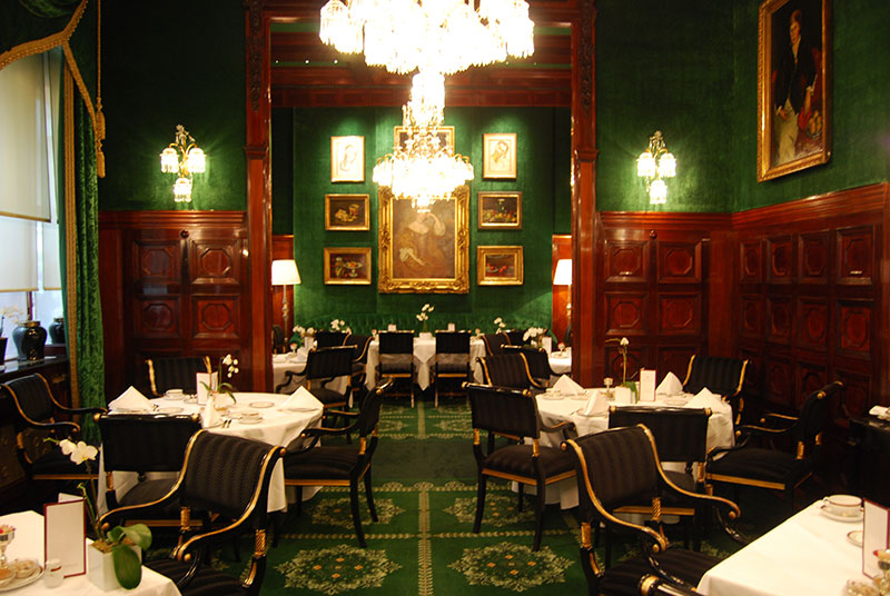 Inside Hotel Sacher