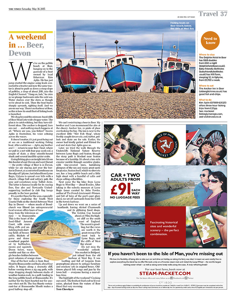 A weekend in Beer, Devon