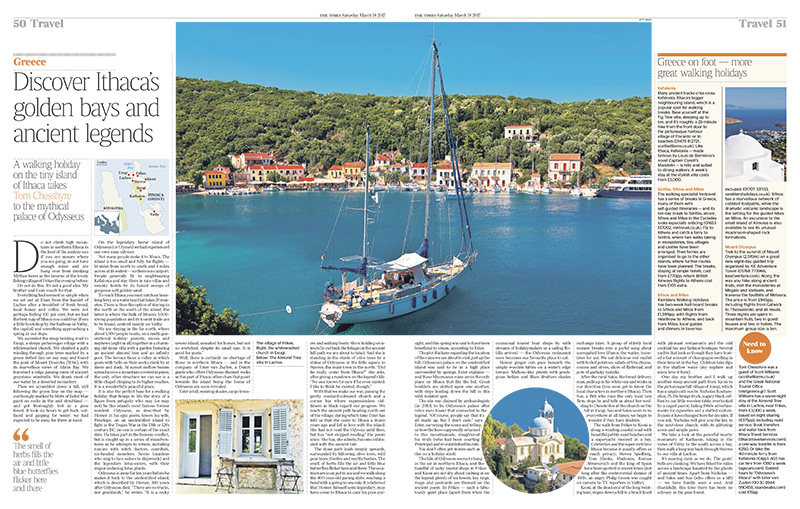 Greece: Discover Ithaca's golden bays and ancient legends