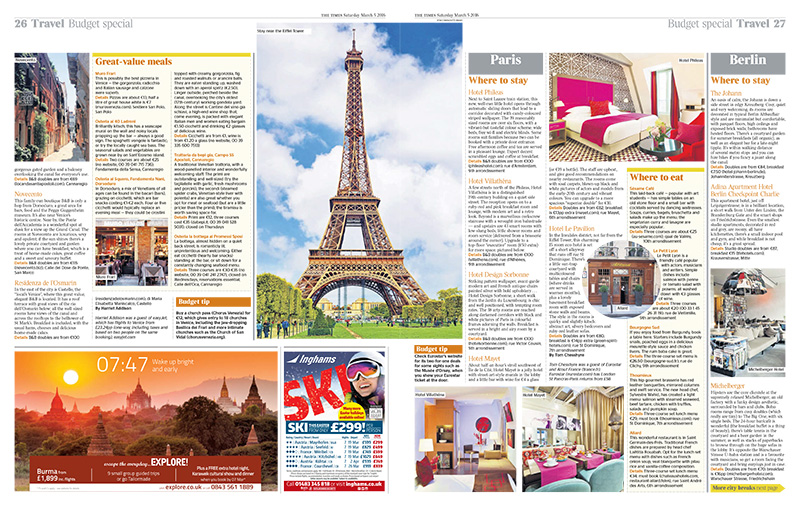 Paris on a budget