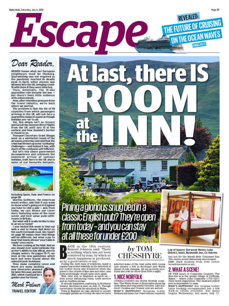 At last, there is room at the inn!
