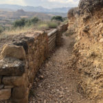 Trenches in which George Orwell served in the Spanish Civil War