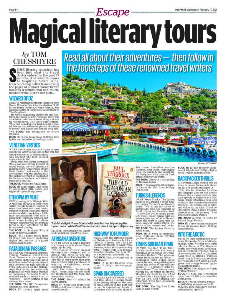 Magical literary tours